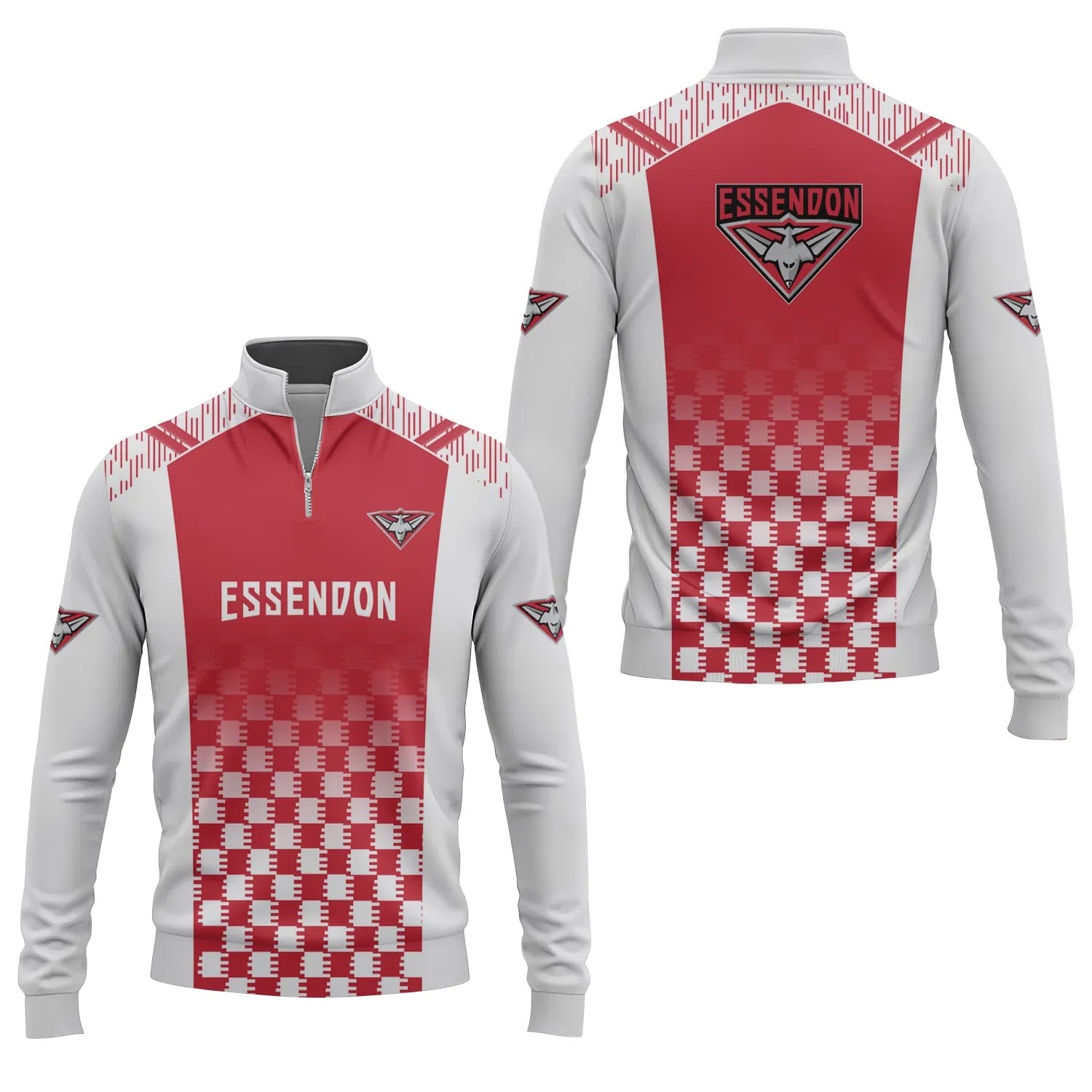 Essendon Bombers Quarter-zip Pullover SC063