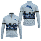 Dolphins Quarter-zip Pullover SHW016