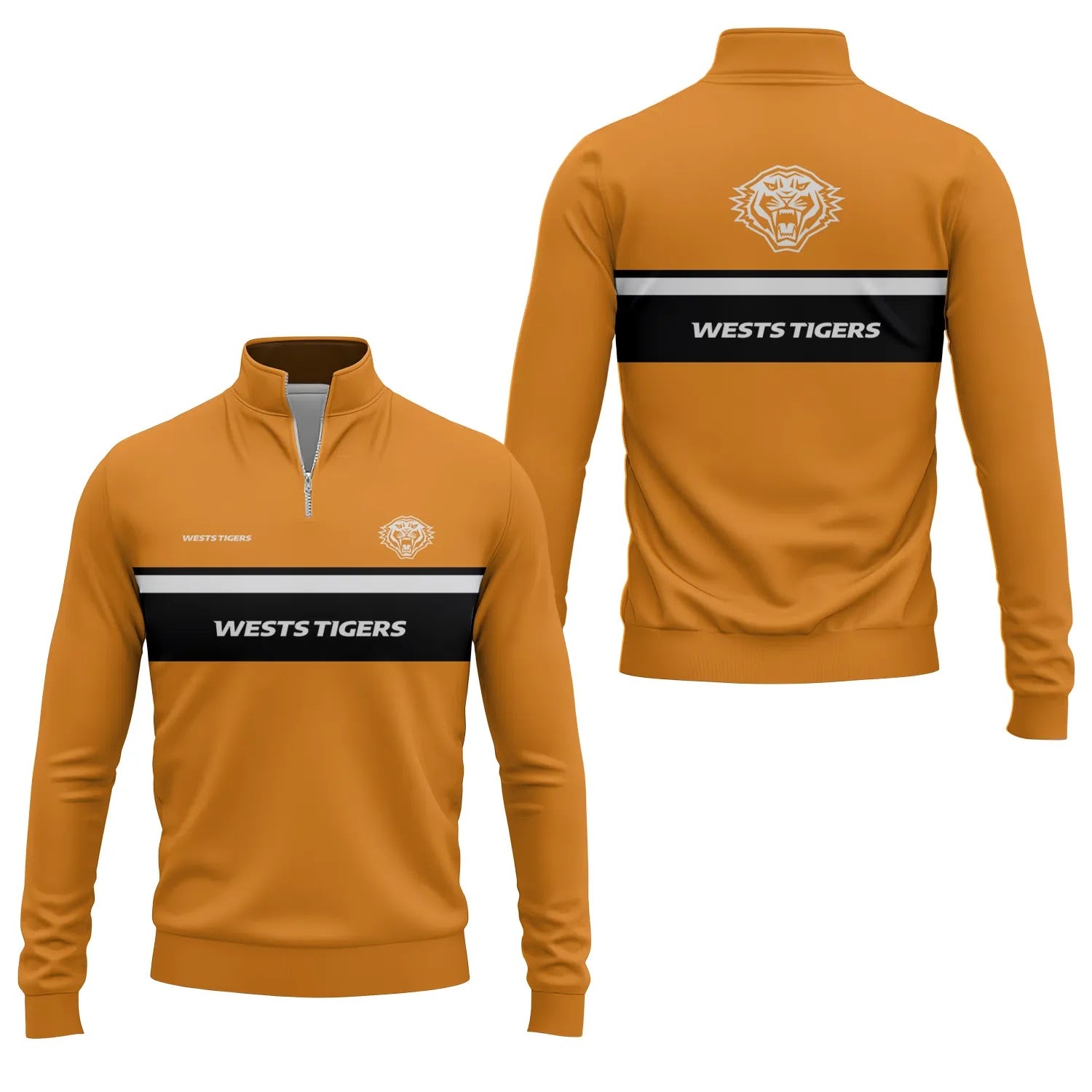 Wests Tigers Quarter-zip Pullover SC051