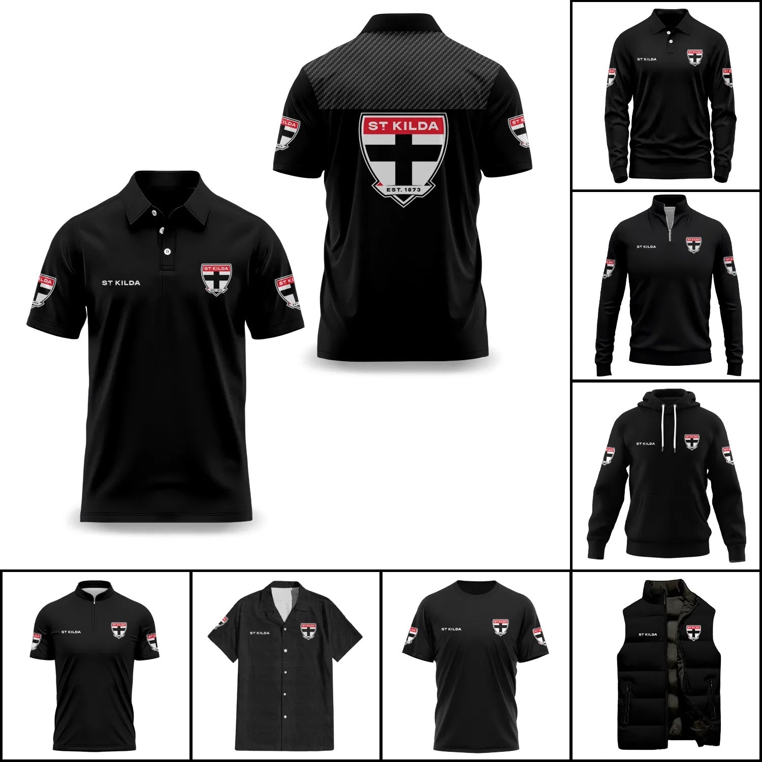 St Kilda Saints Apparels SC001