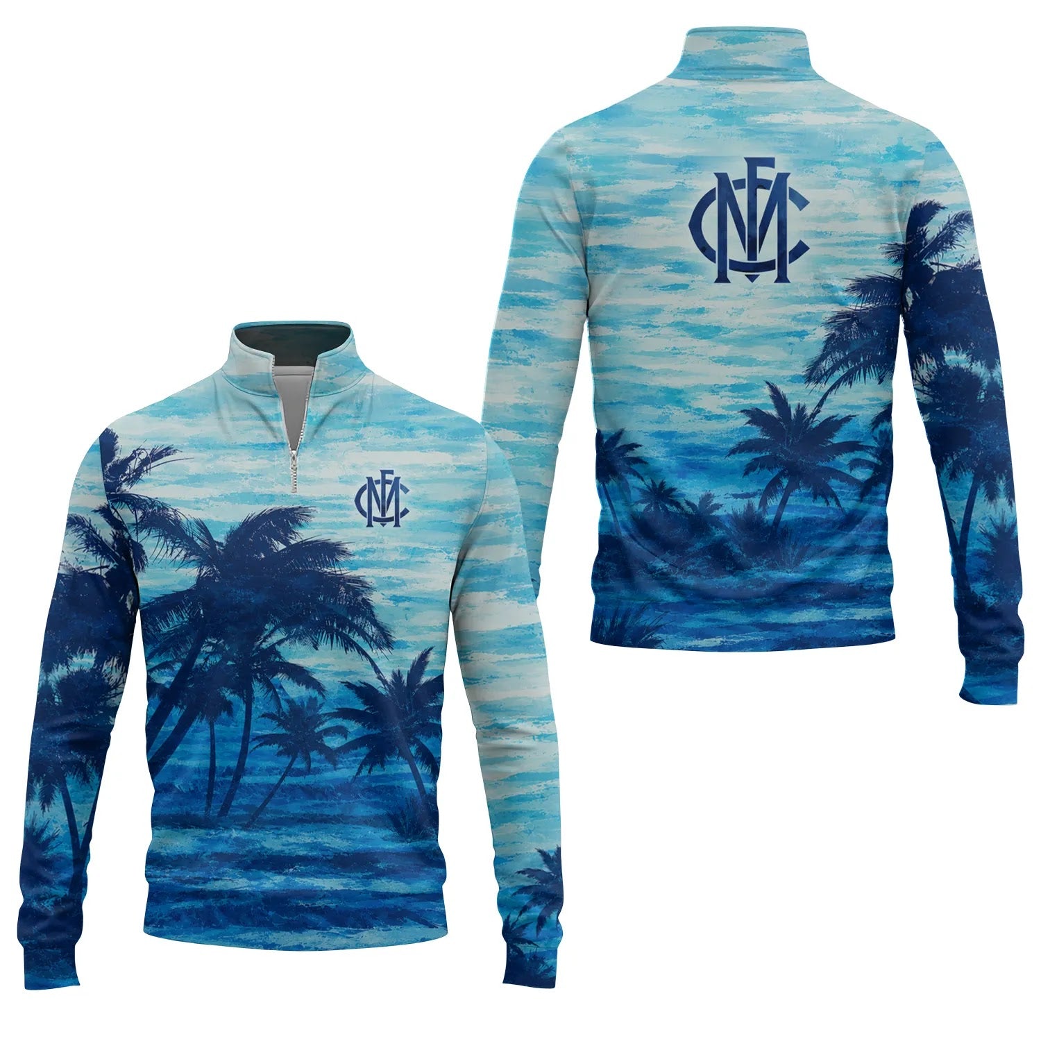 Melbourne Demons Quarter-zip Pullover SHW048