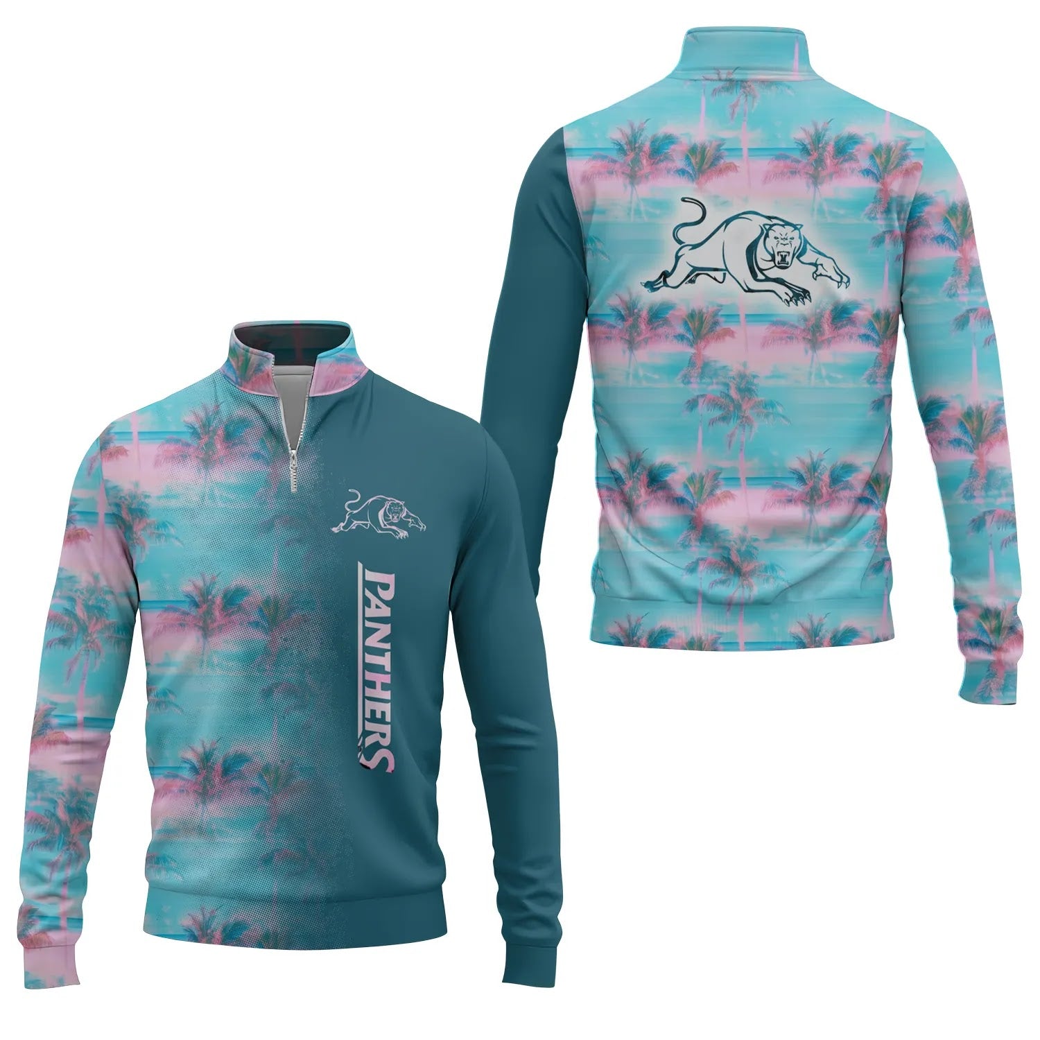 Penrith Panthers Quarter-zip Pullover SHW058