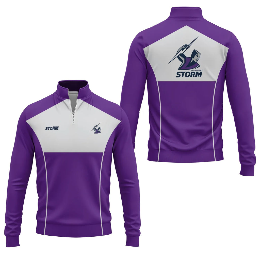 Melbourne Storm Quarter-zip Pullover SC028
