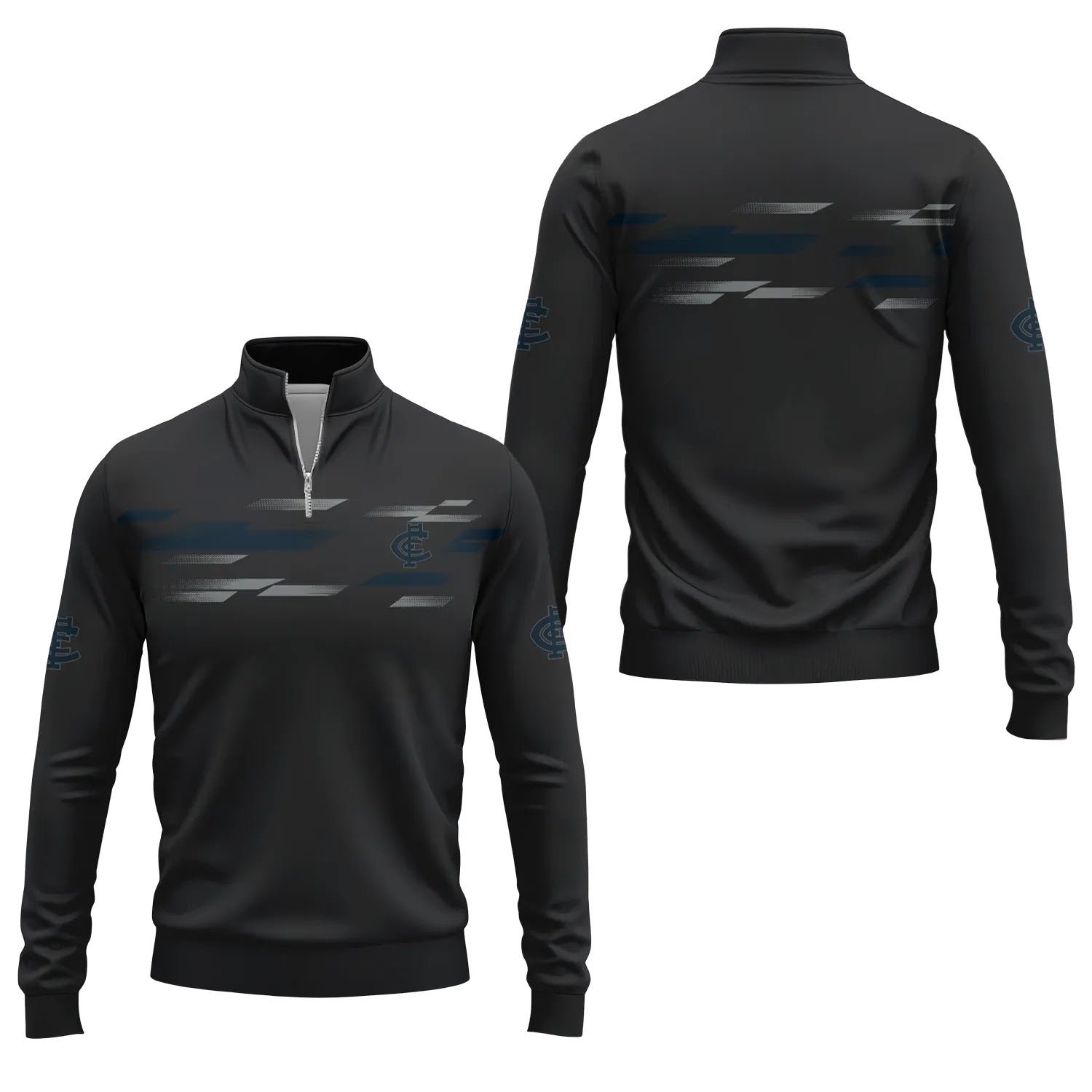 Carlton Blues Quarter-zip Pullover SC100