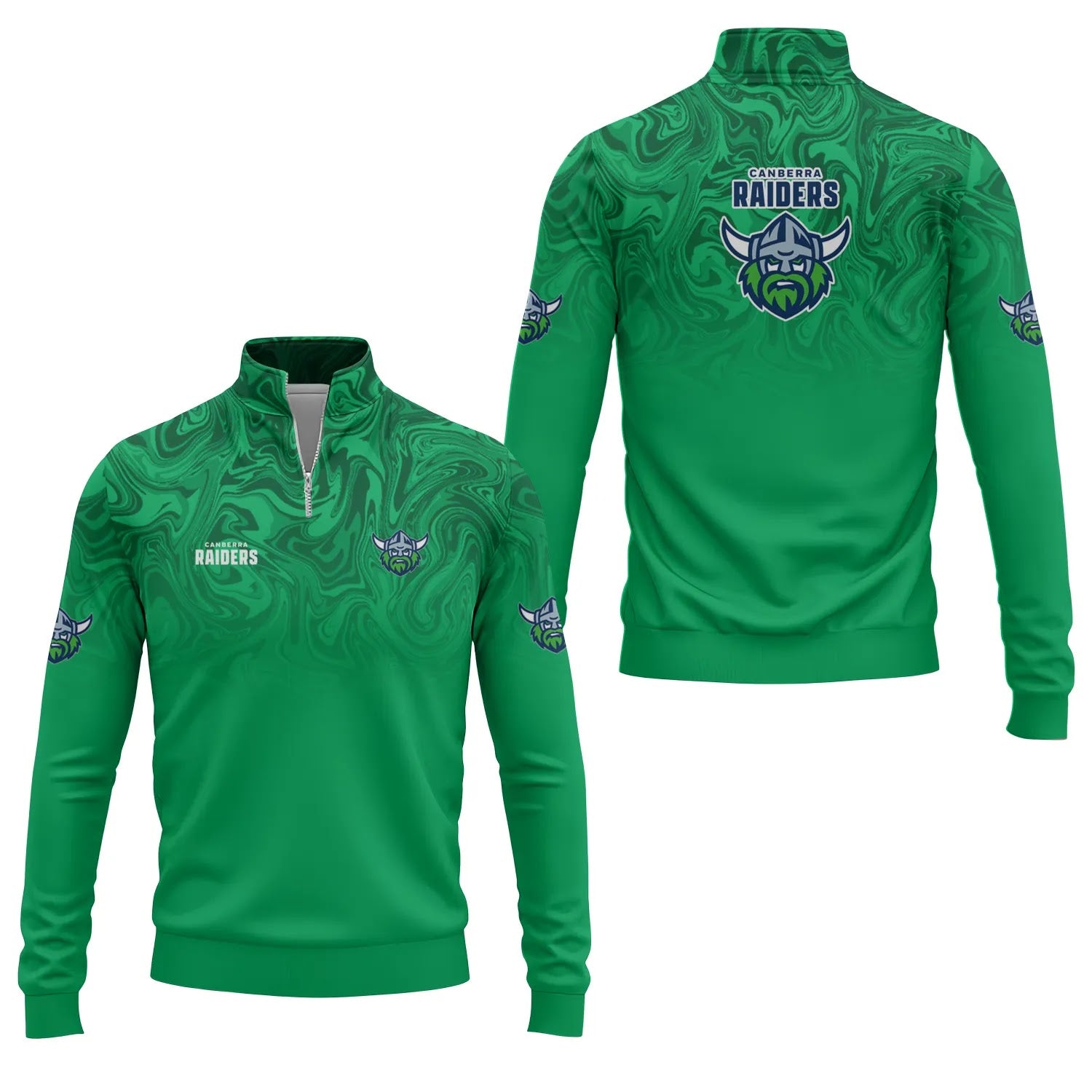 Canberra Raiders Quarter-zip Pullover SC091
