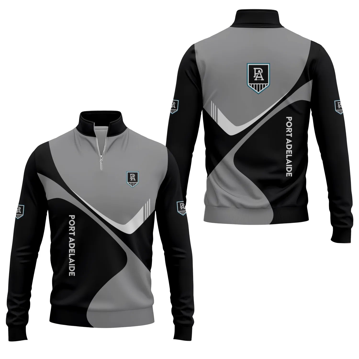 Port Adelaide Power Quarter-zip Pullover SC058