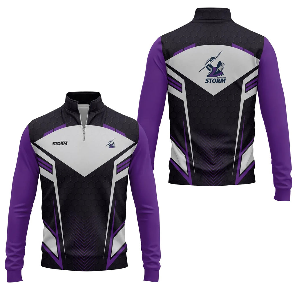 Melbourne Storm Quarter-zip Pullover SC033