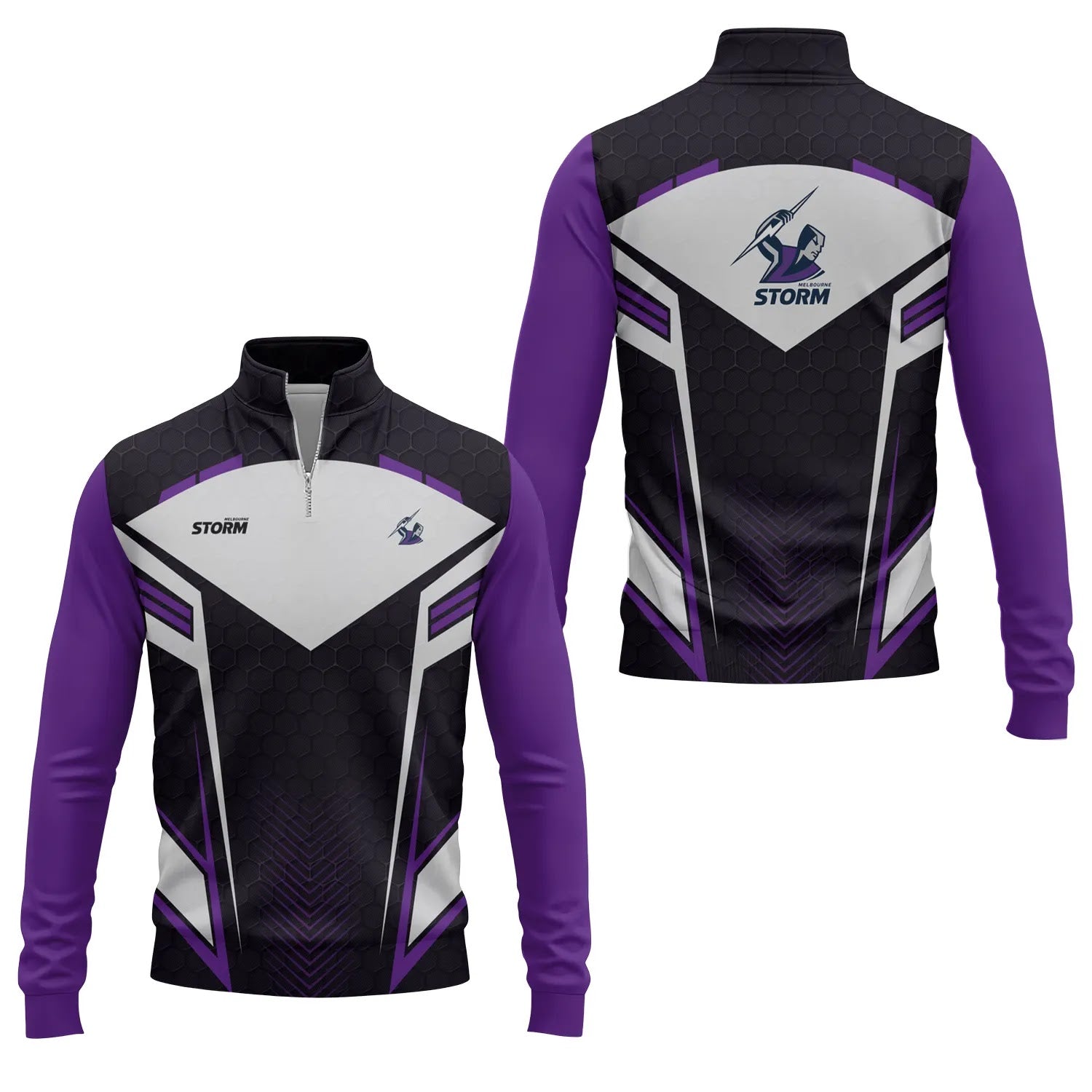 Melbourne Storm Quarter-zip Pullover SC033