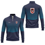 St George Illawarra Dragons Quarter-zip Pullover SC099