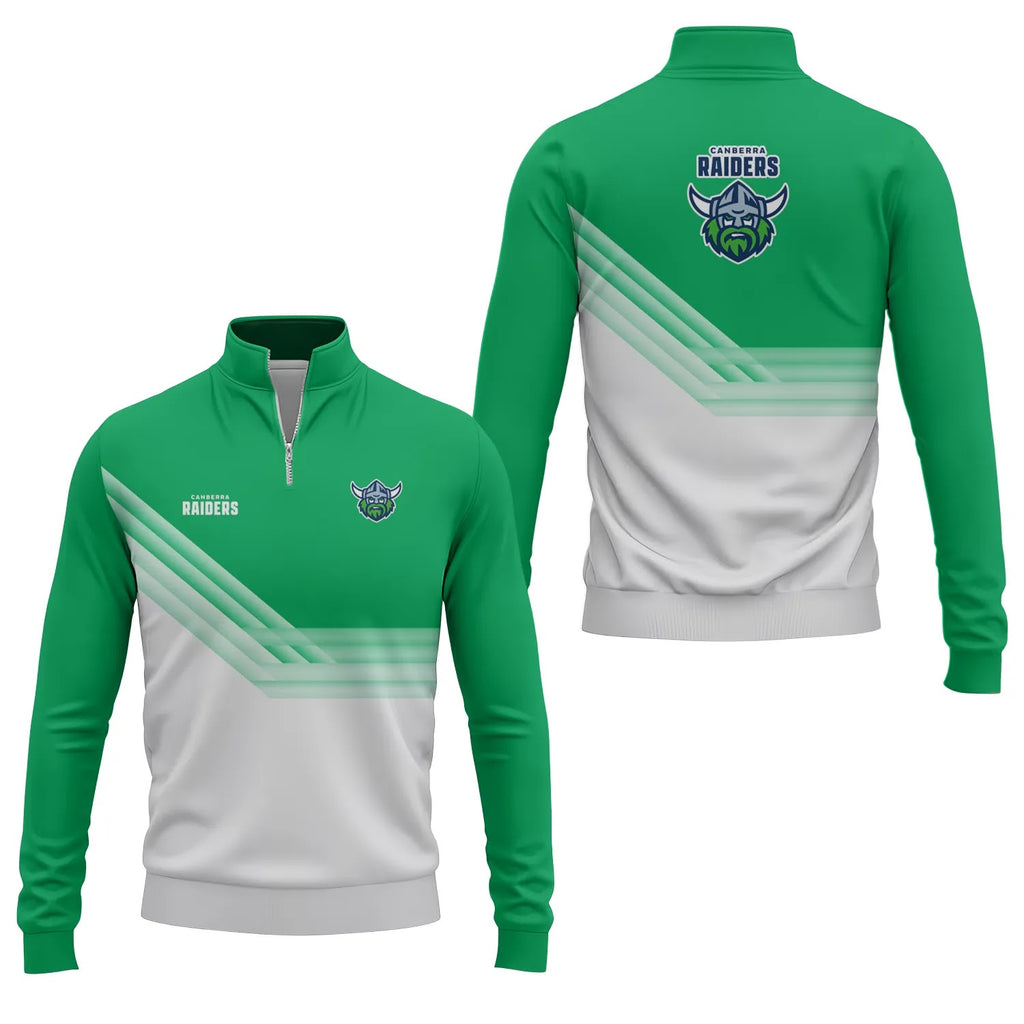 Canberra Raiders Quarter-zip Pullover SC106