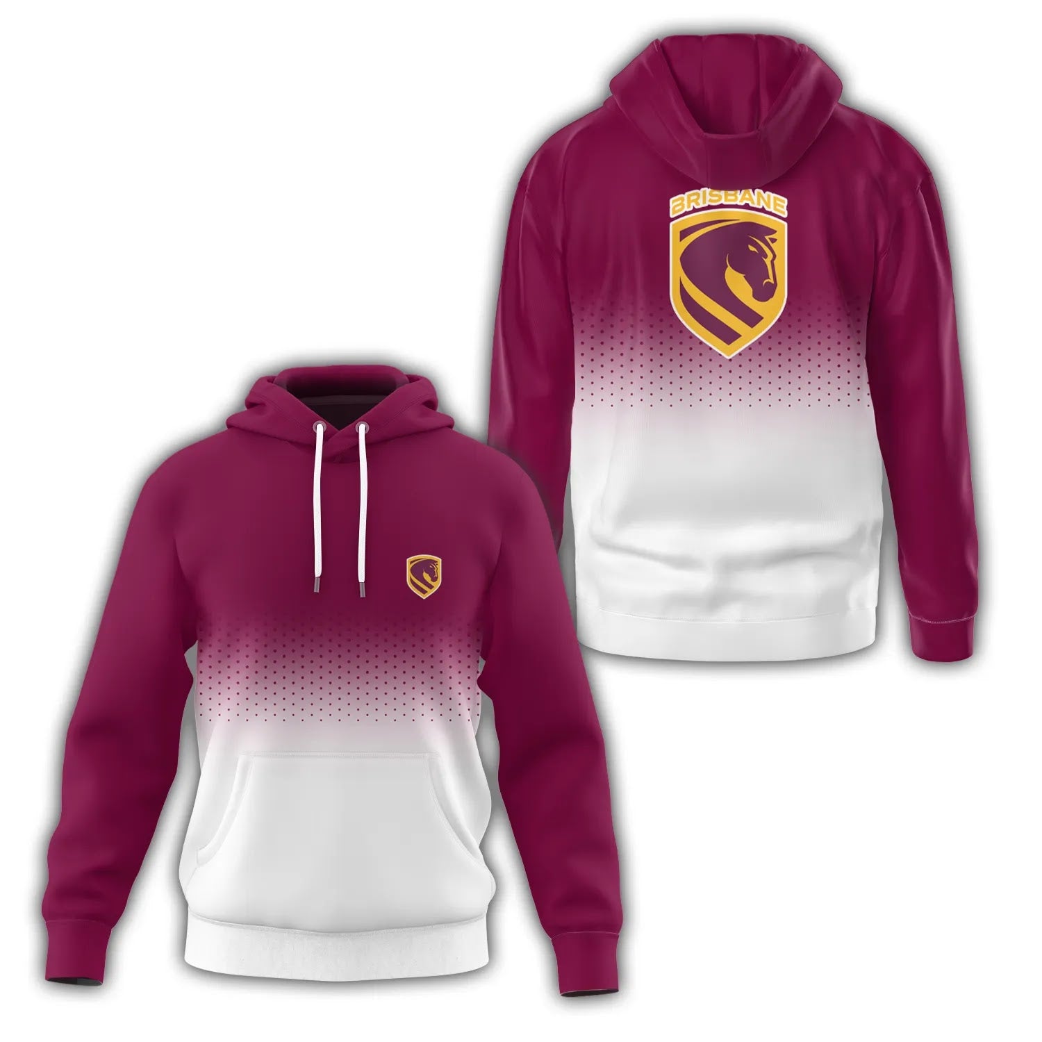 Brisbane Broncos Hoodie SC094