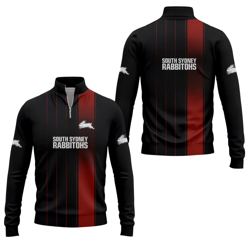 South Sydney Rabbitohs Quarter-zip Pullover SC068