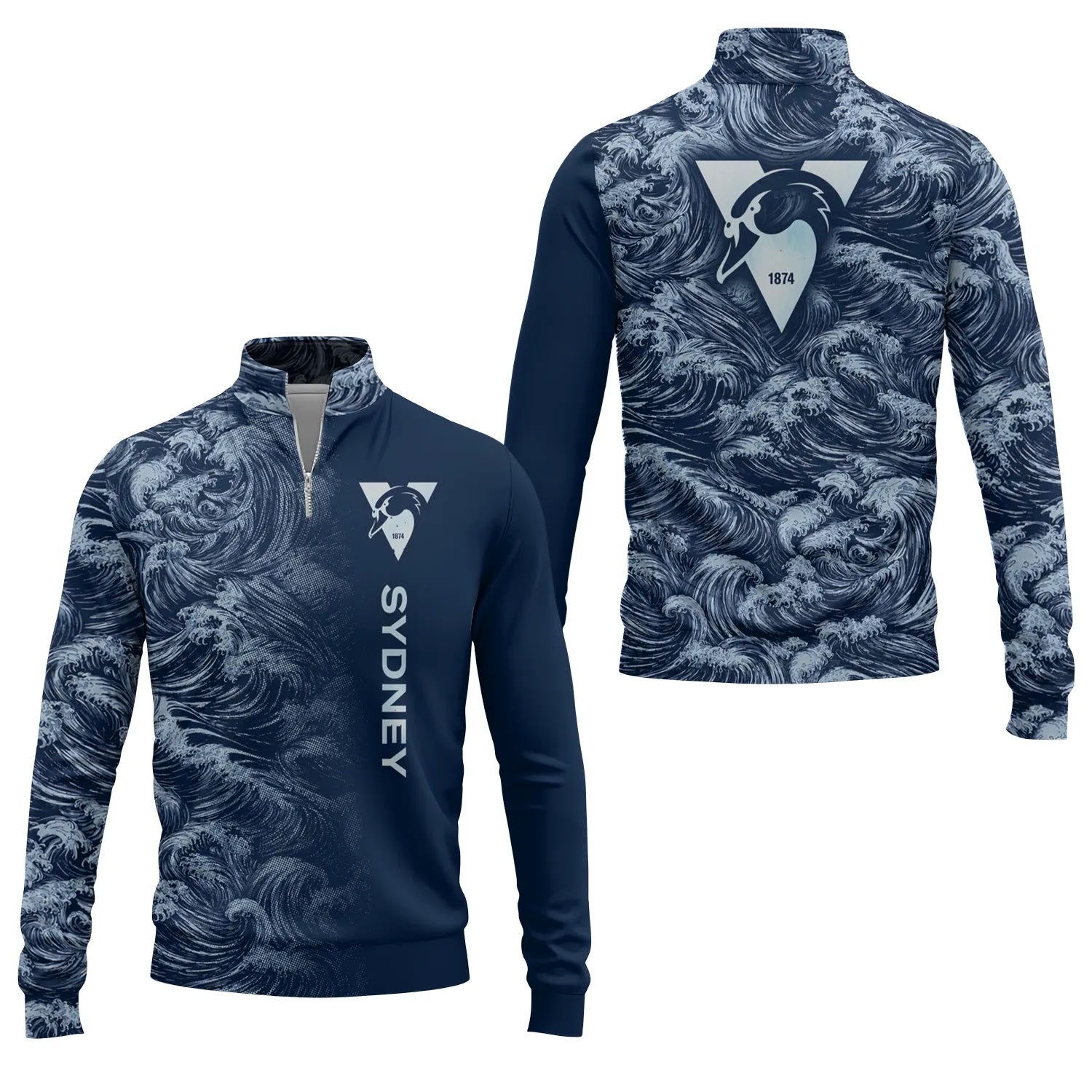 Sydney Swans Quarter-zip Pullover SHW010