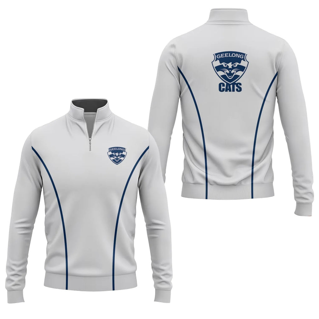 Geelong Cats Quarter-zip Pullover SC025