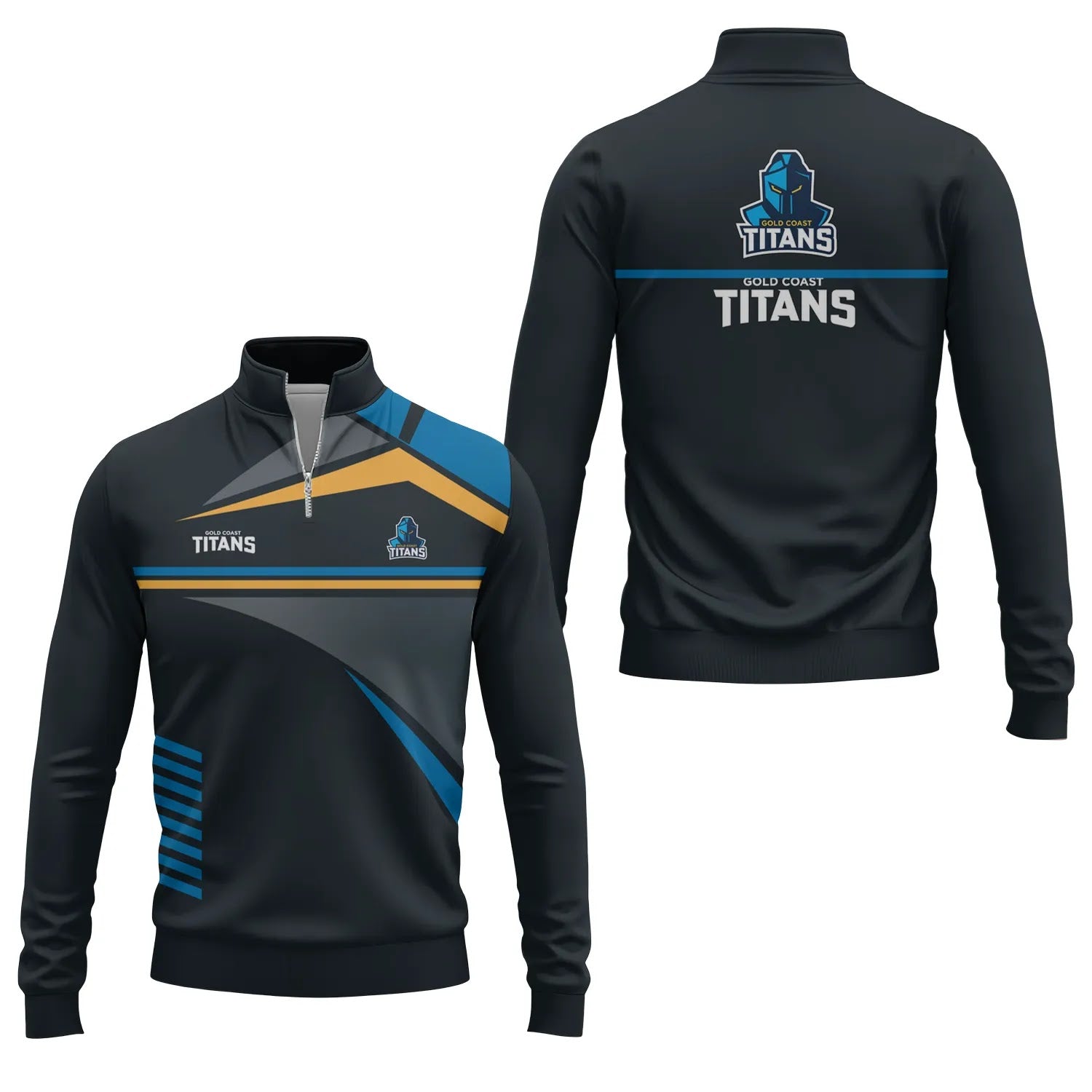 Gold Coast Titans Quarter-zip Pullover SC067