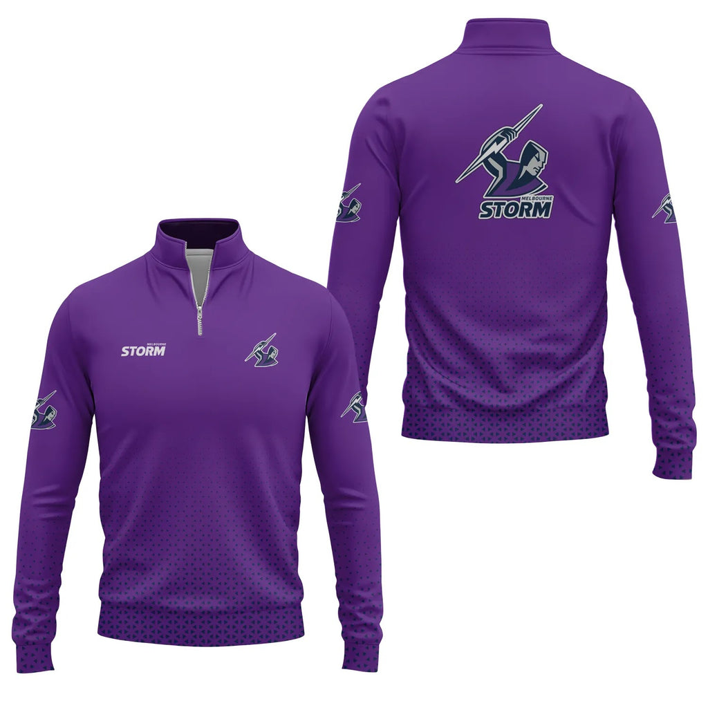 Melbourne Storm Quarter-zip Pullover SC003