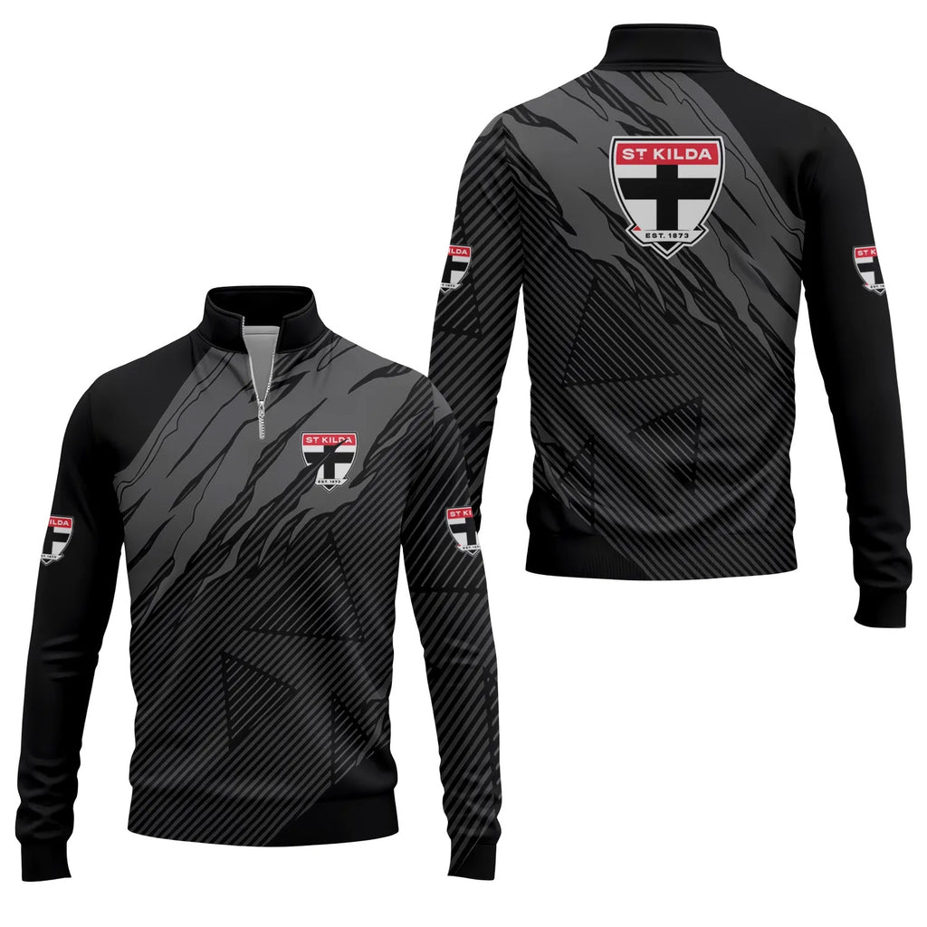 St Kilda Saints Quarter-zip Pullover SC009