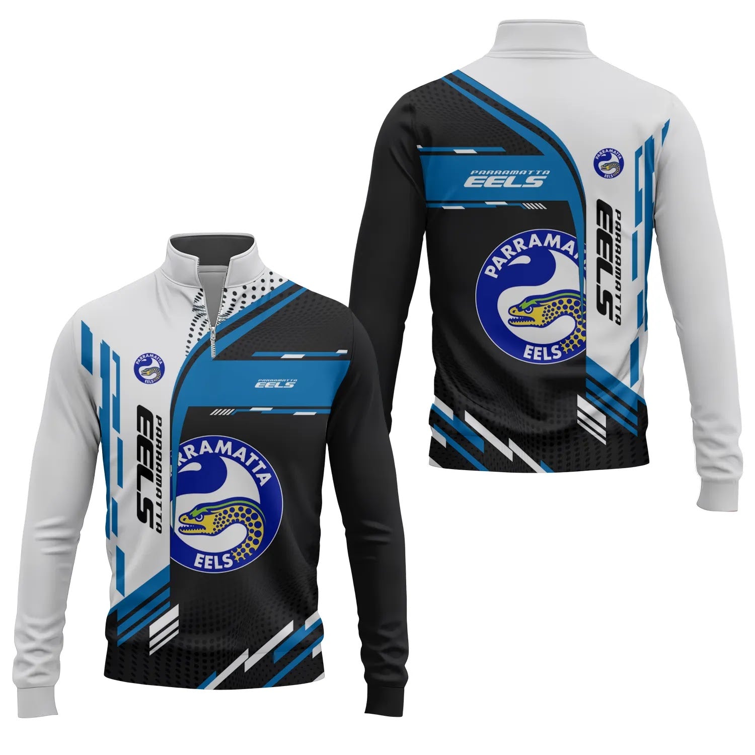 Parramatta Eels Quarter-zip Pullover SC036