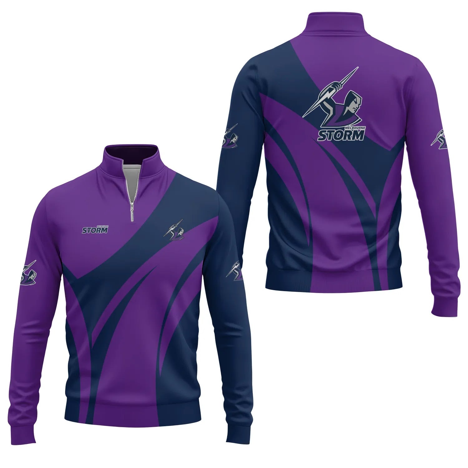 Melbourne Storm Quarter-zip Pullover SC022