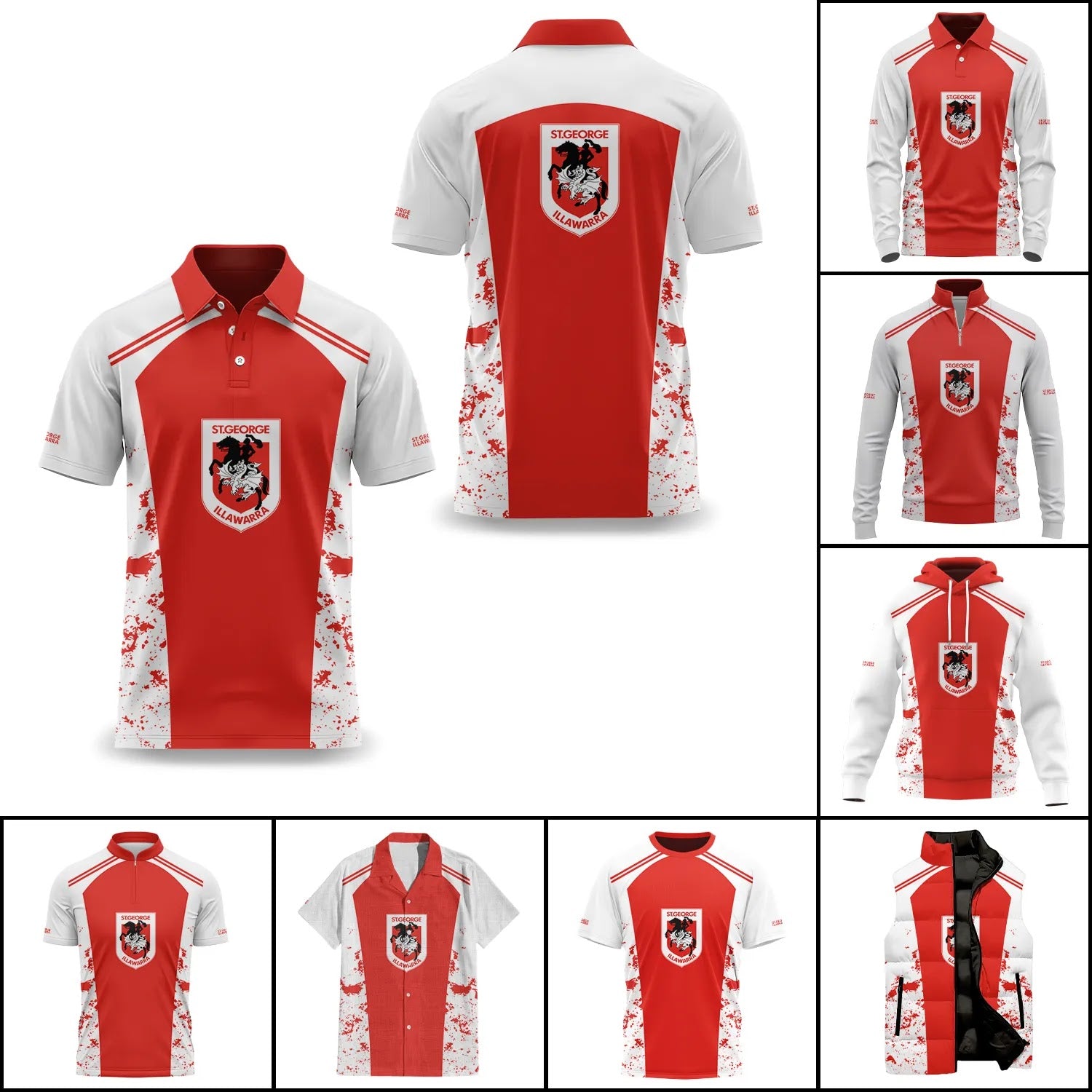 St George Illawarra Dragons Apparels SC089