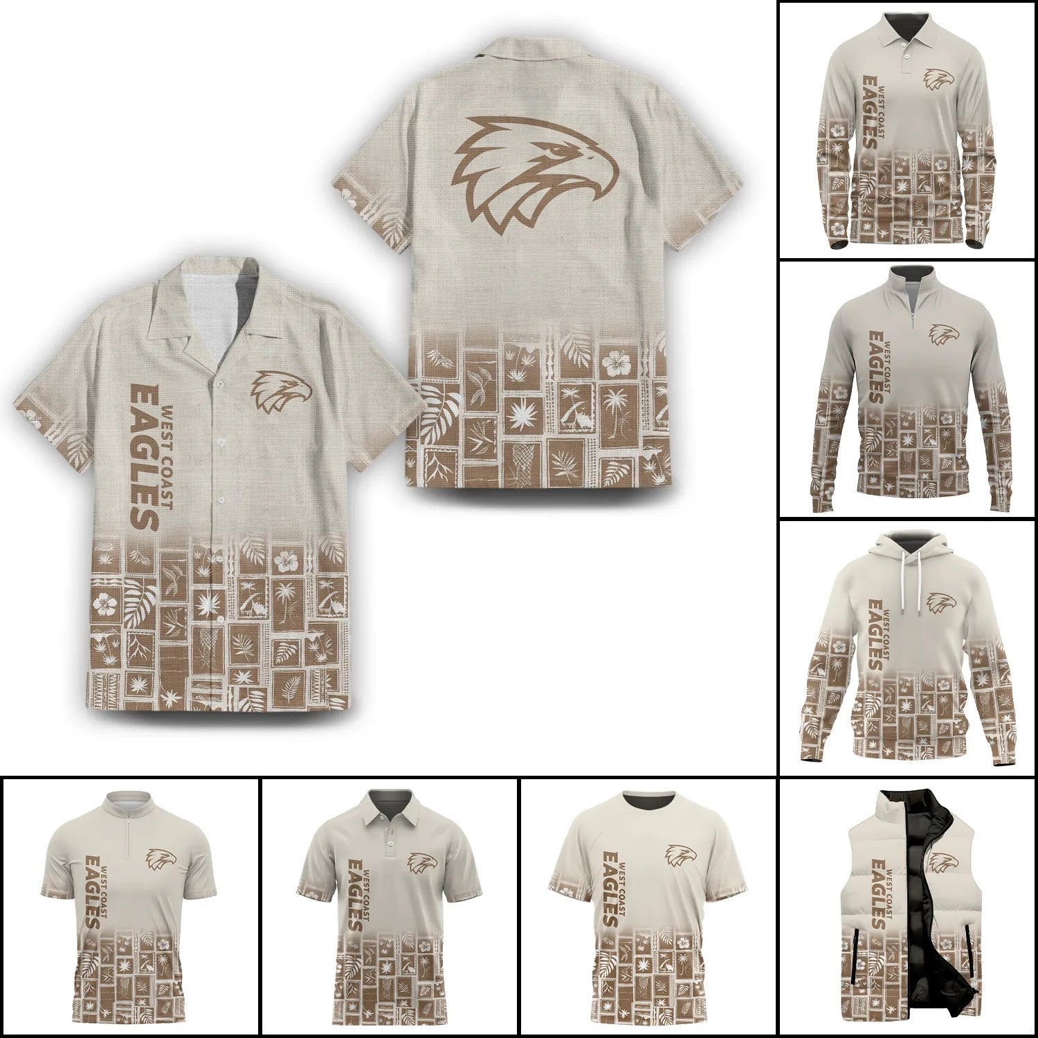 West Coast Eagles Apparels SHW067
