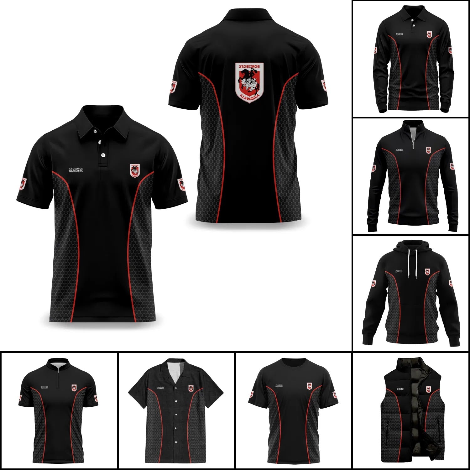 St George Illawarra Dragons Apparels SC072
