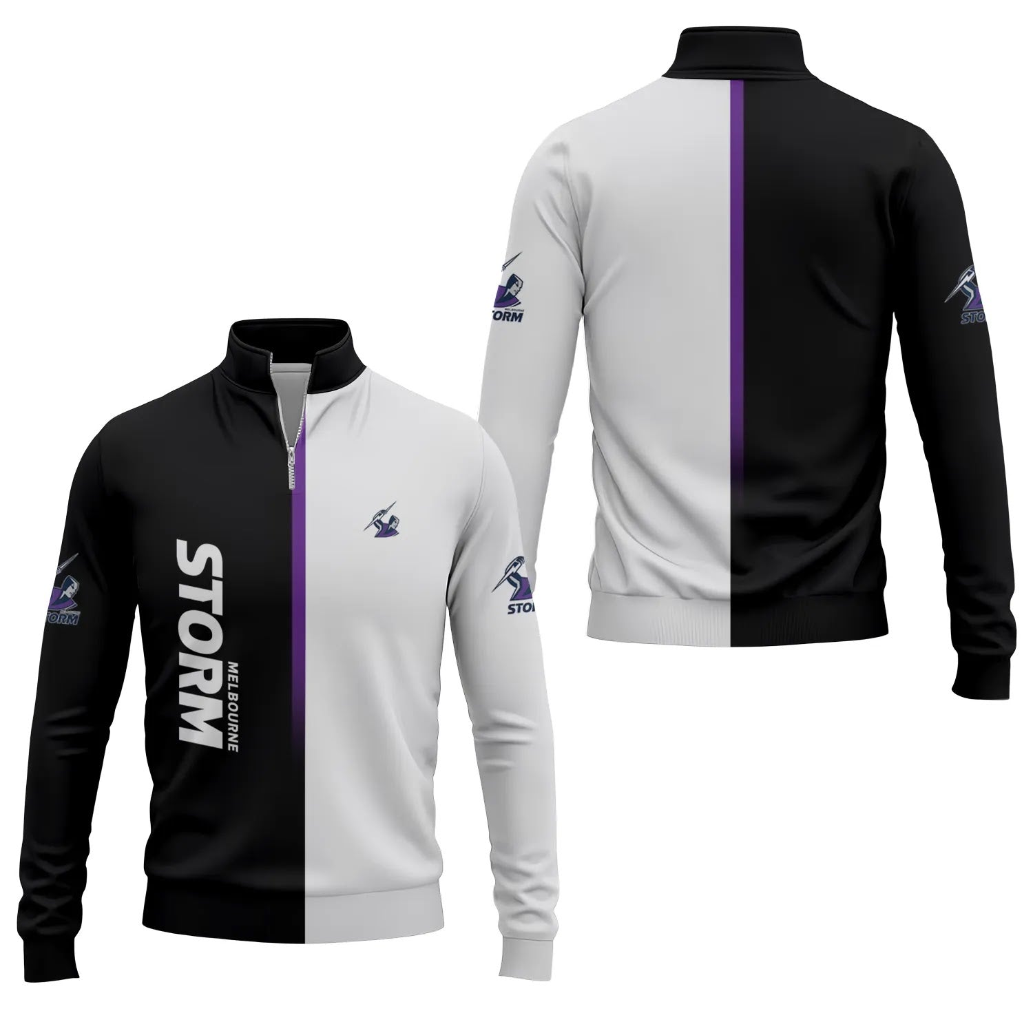 Melbourne Storm Quarter-zip Pullover SC076
