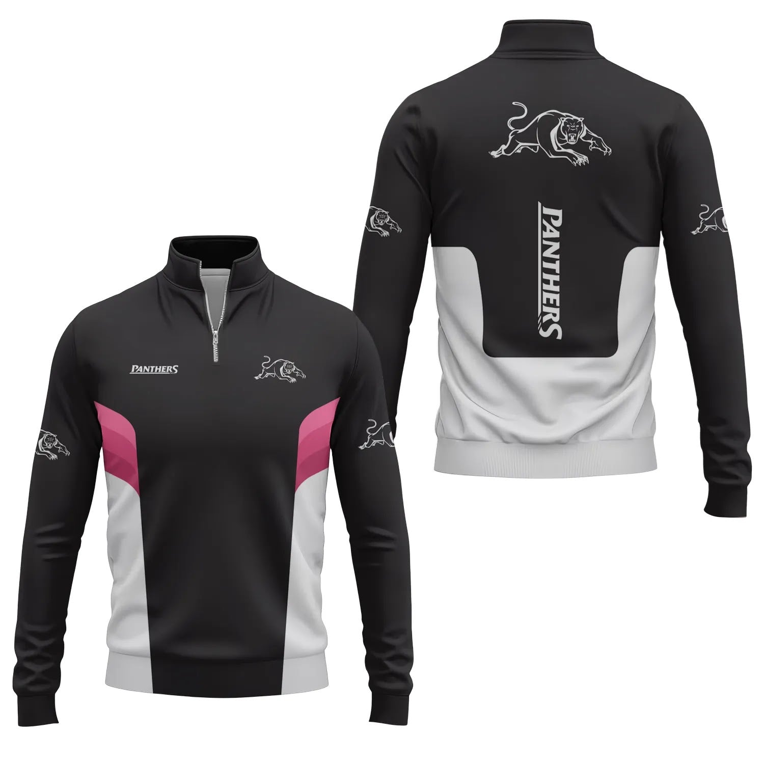Penrith Panthers Quarter-zip Pullover SC043