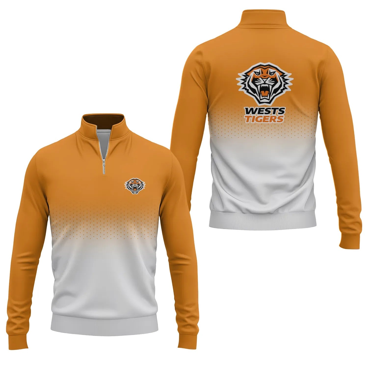 Wests Tigers Quarter-zip Pullover SC094