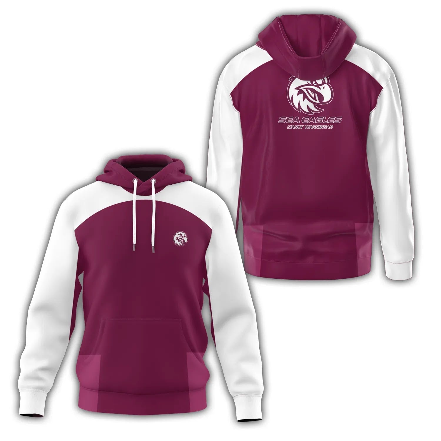 Manly Warringah Sea Eagles Hoodie SC016