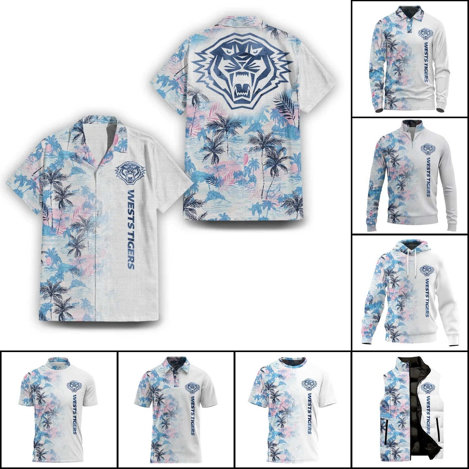 Wests Tigers Apparels SHW029