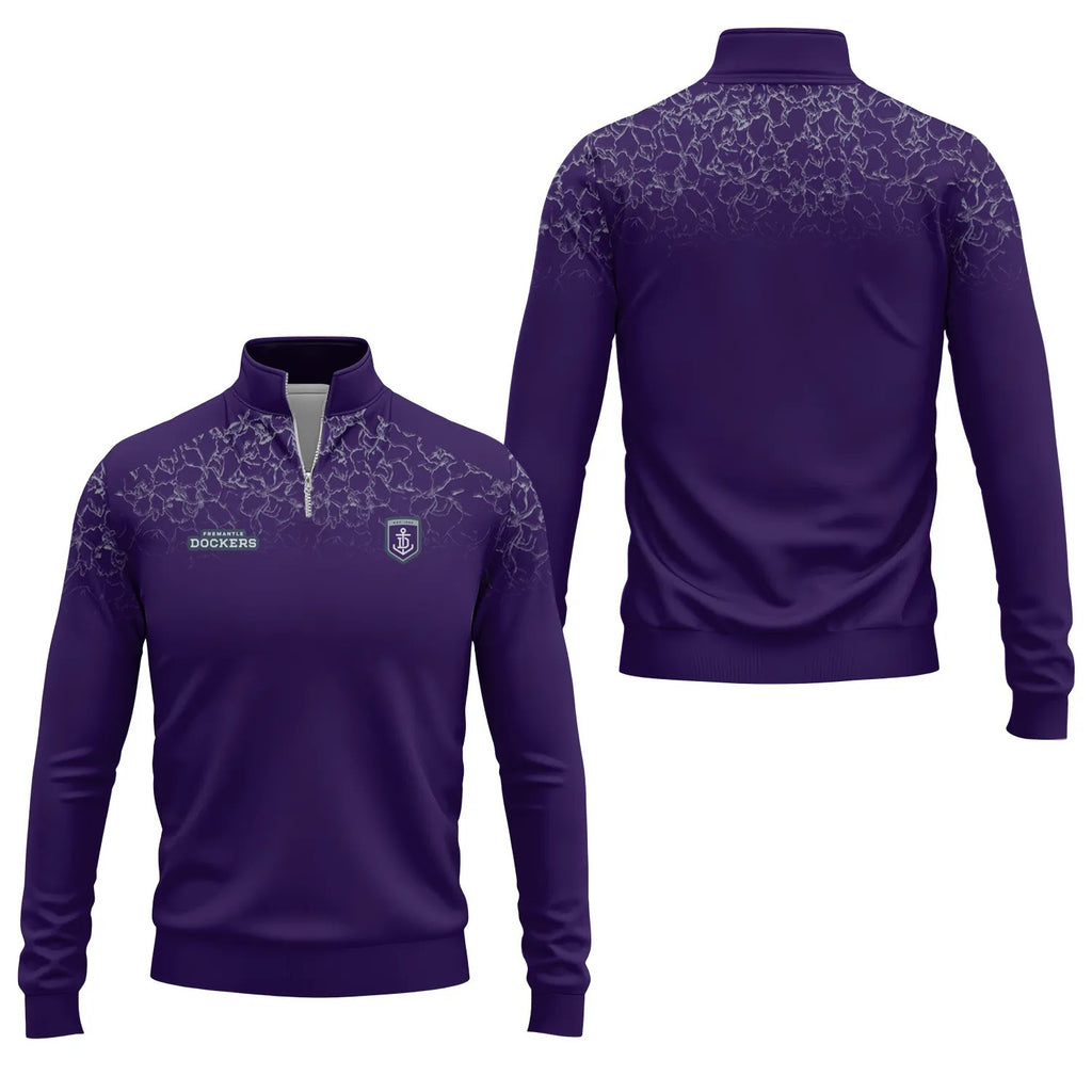 Fremantle Dockers Quarter-zip Pullover SC108