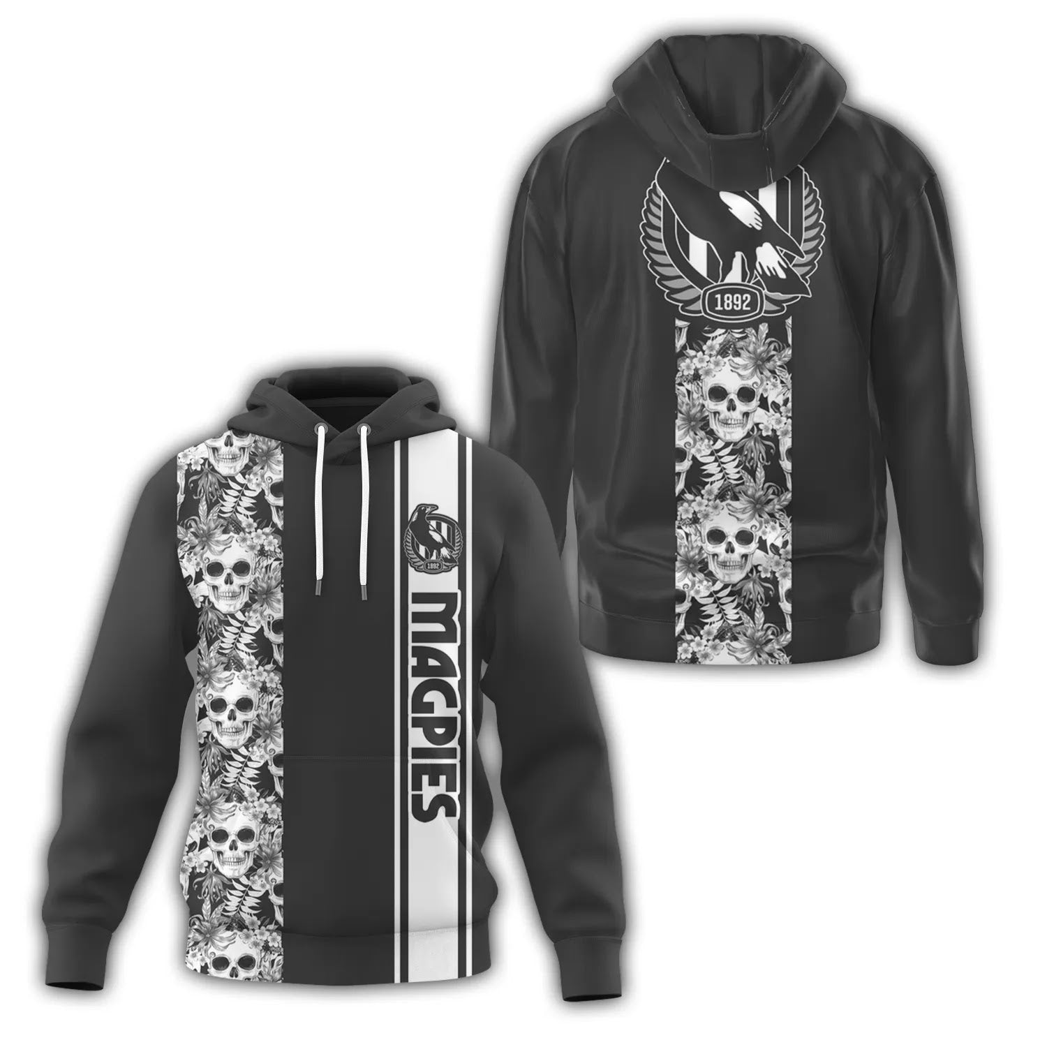 Collingwood Magpies Hoodie SHW042