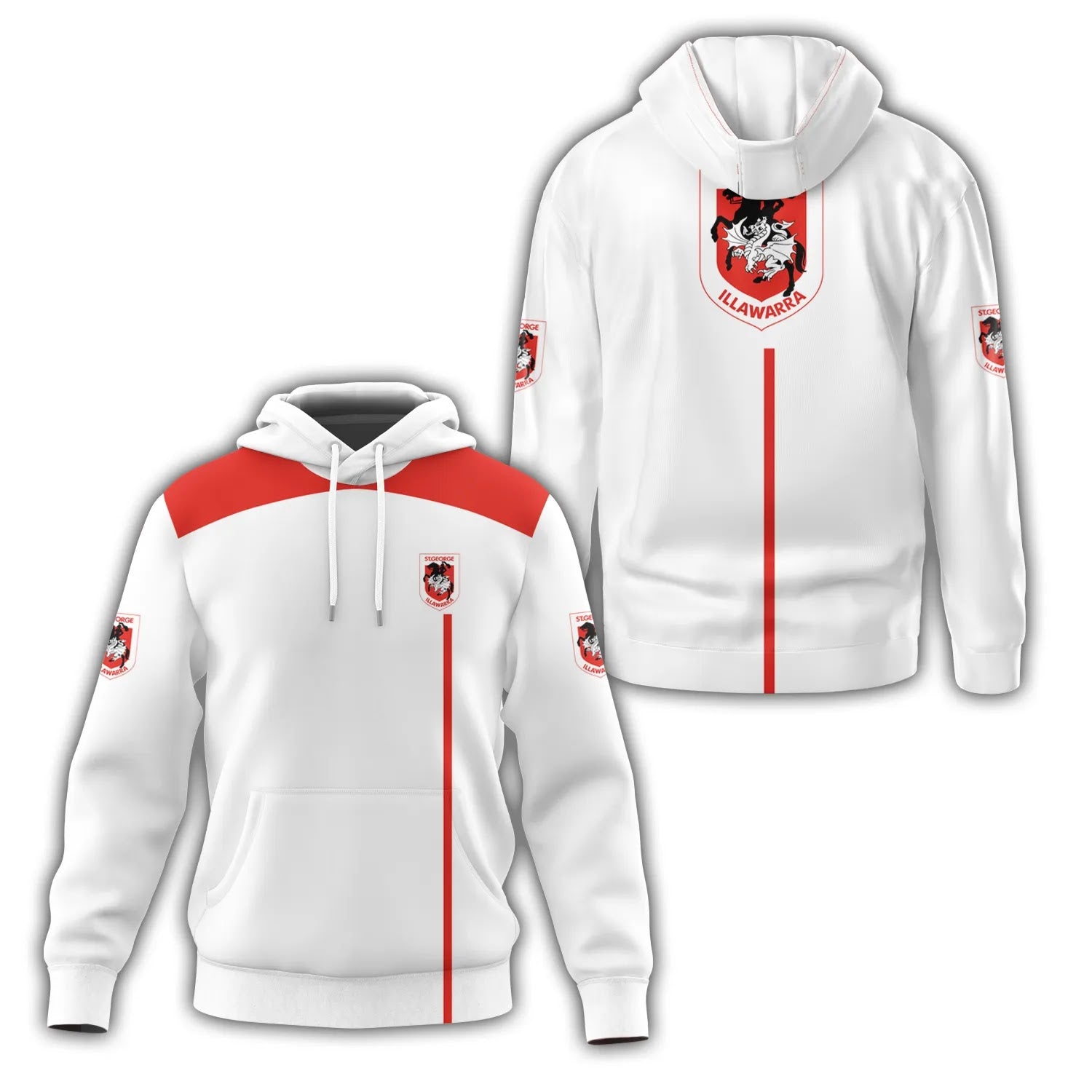 St George Illawarra Dragons Hoodie SC021