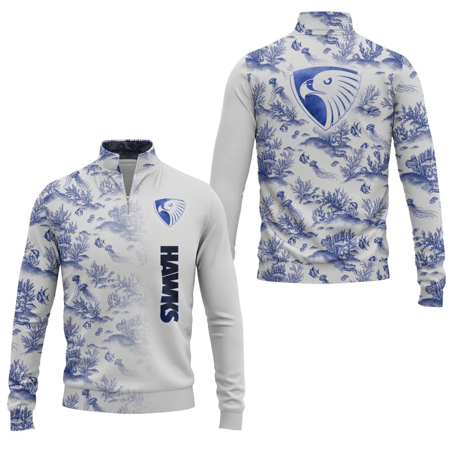 Hawthorn Hawks Quarter-zip Pullover SHW009
