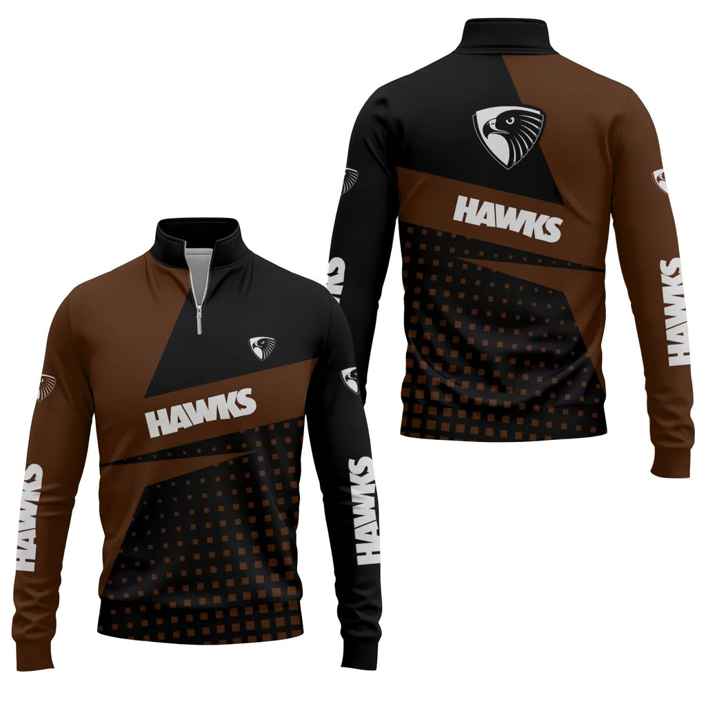 Hawthorn Hawks Quarter-zip Pullover SC083