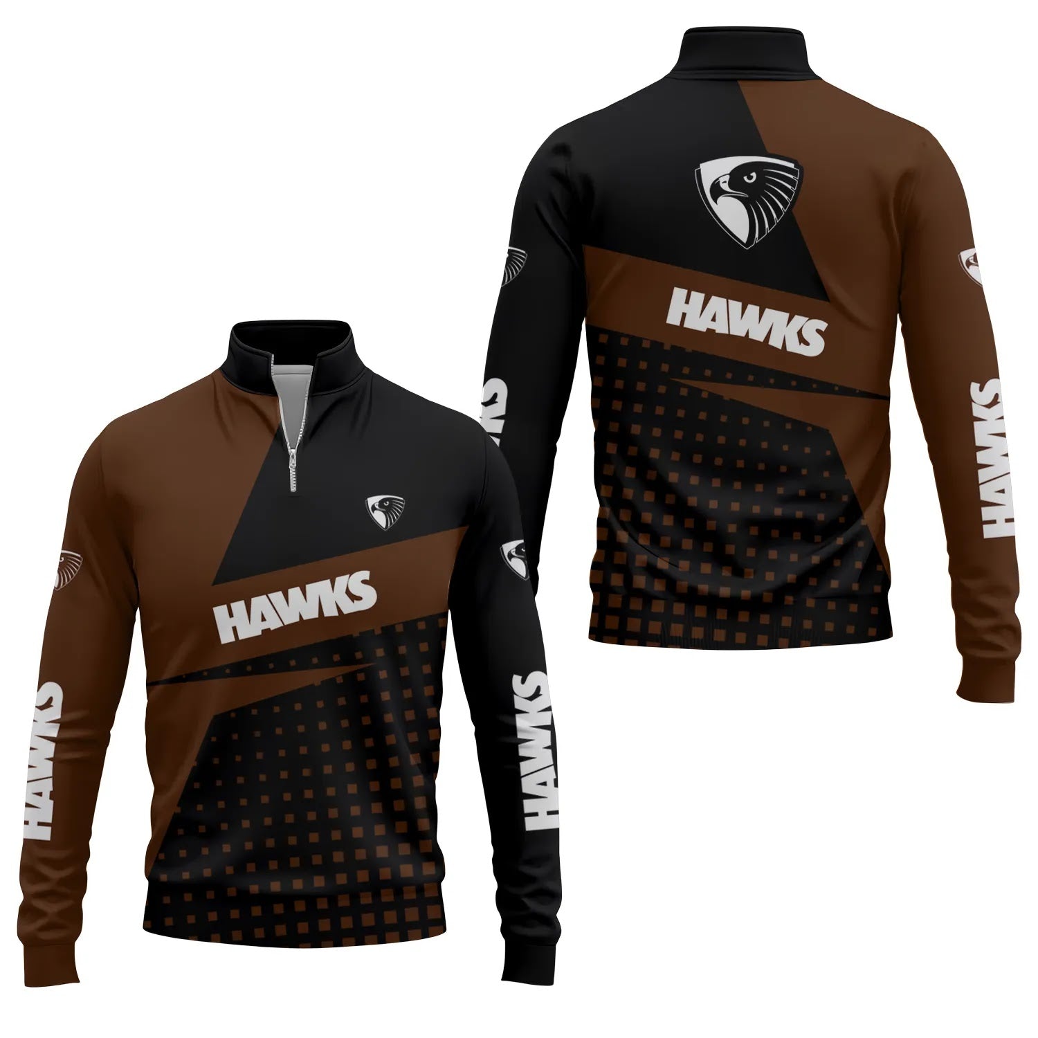 Hawthorn Hawks Quarter-zip Pullover SC083