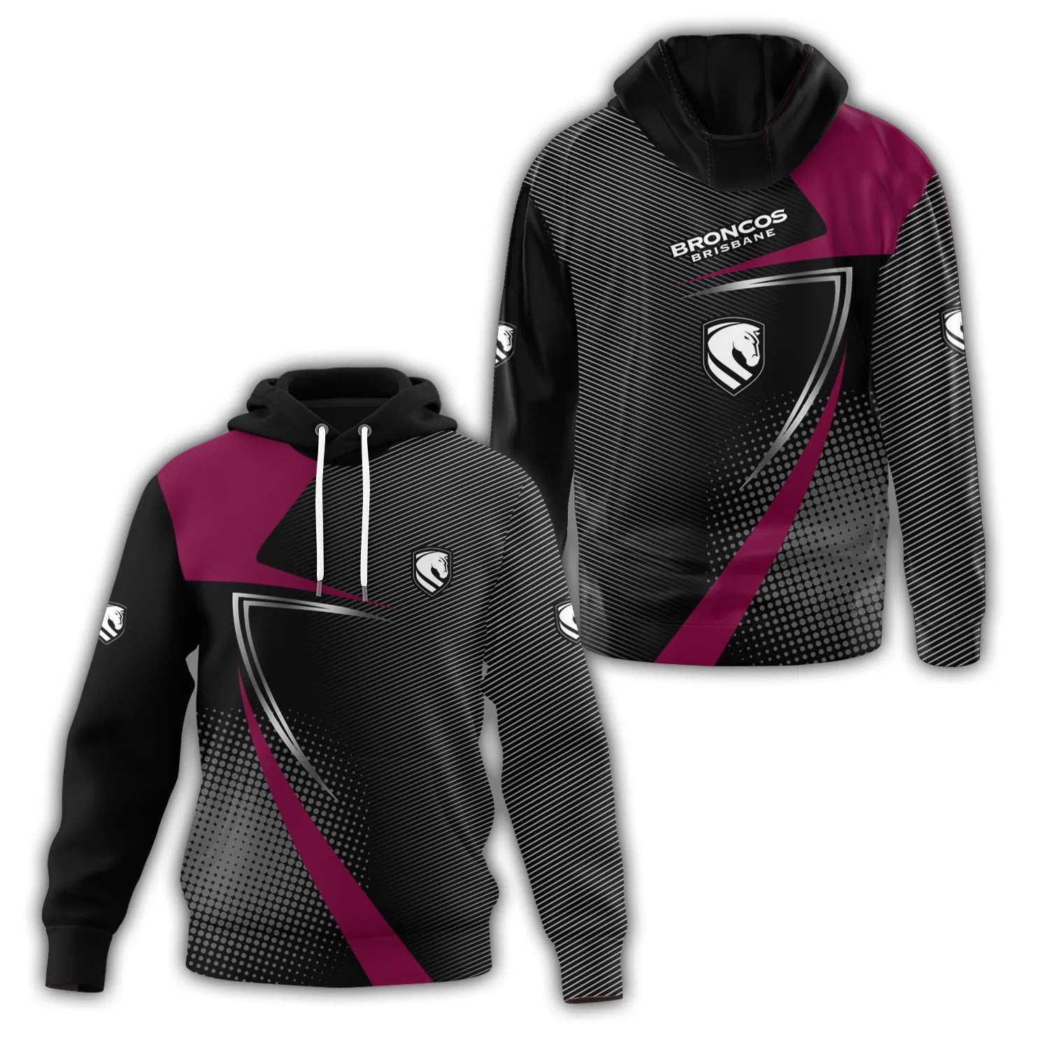 Brisbane Broncos Hoodie SC059