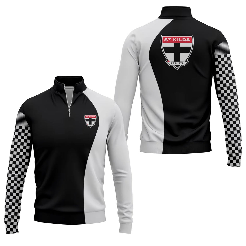 St Kilda Saints Quarter-zip Pullover SC073