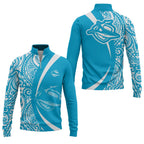 Cronulla-Sutherland Sharks Quarter-zip Pullover SHW072