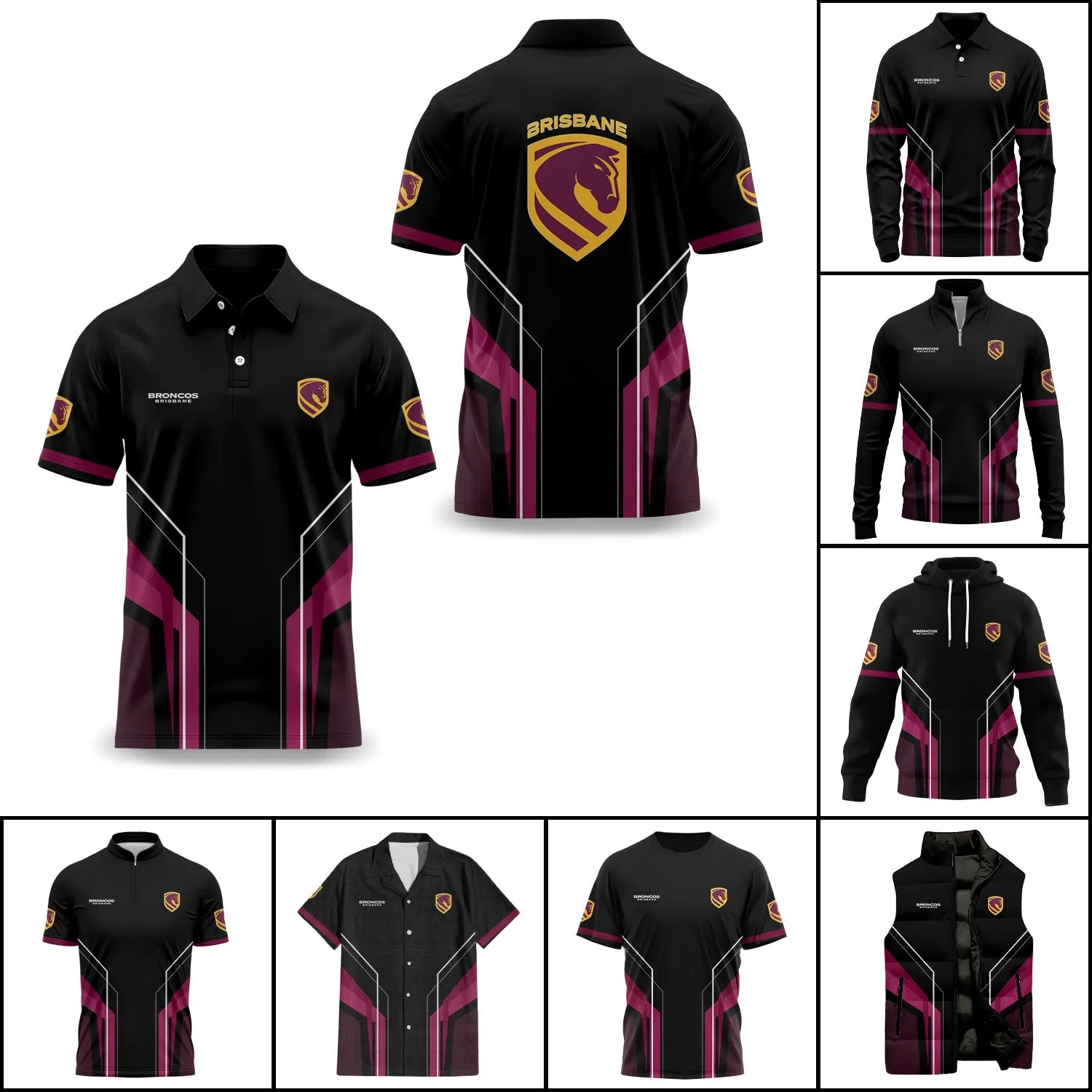Brisbane Broncos Apparels SC023