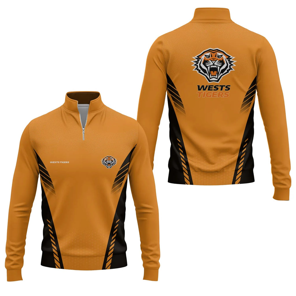 Wests Tigers Quarter-zip Pullover SC017