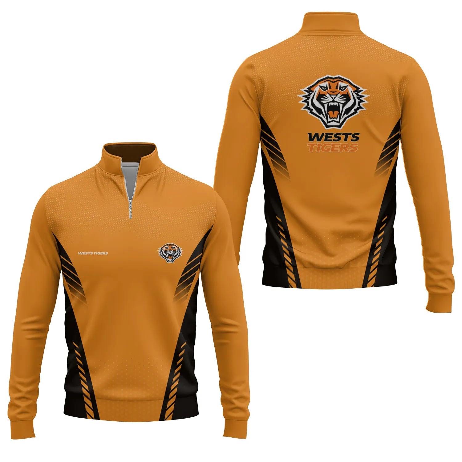Wests Tigers Quarter-zip Pullover SC017