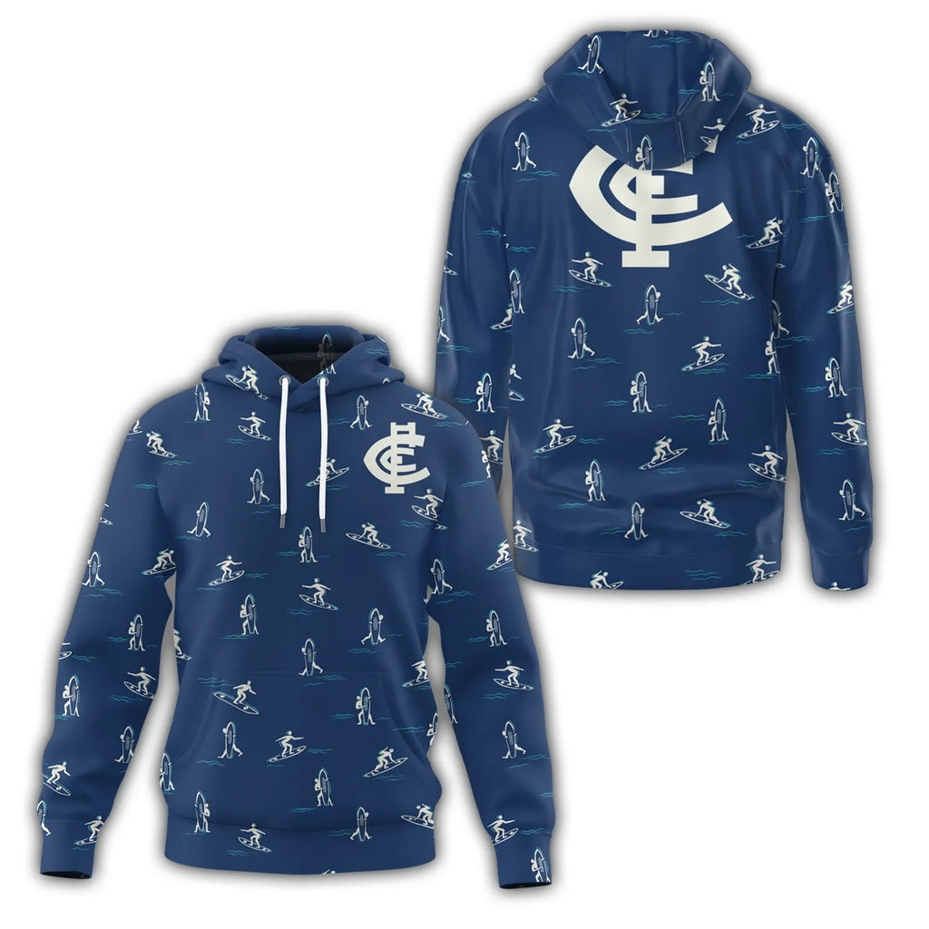Carlton Blues Hoodie SHW011