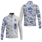 North Melbourne Kangaroos Quarter-zip Pullover SHW009