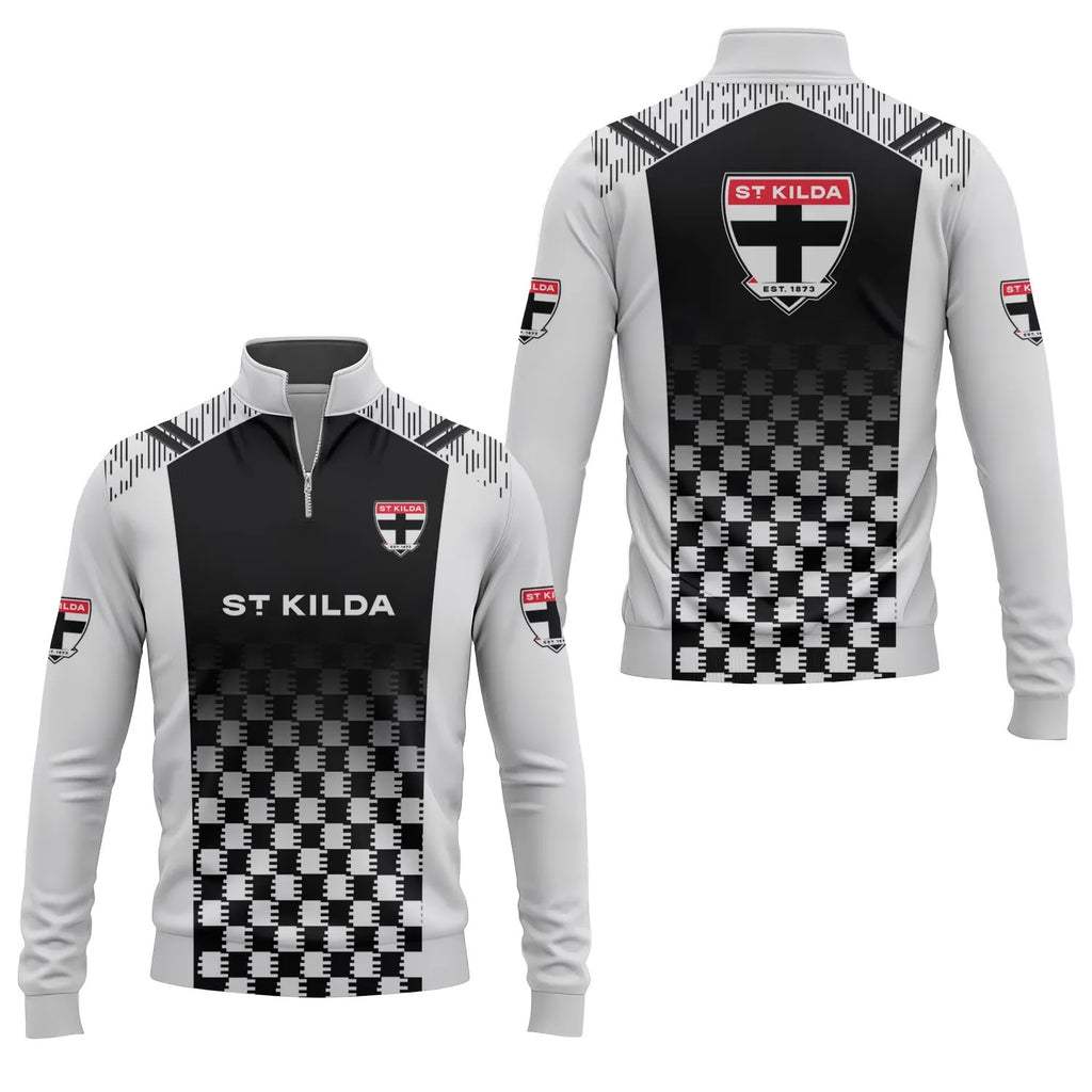 St Kilda Saints Quarter-zip Pullover SC063