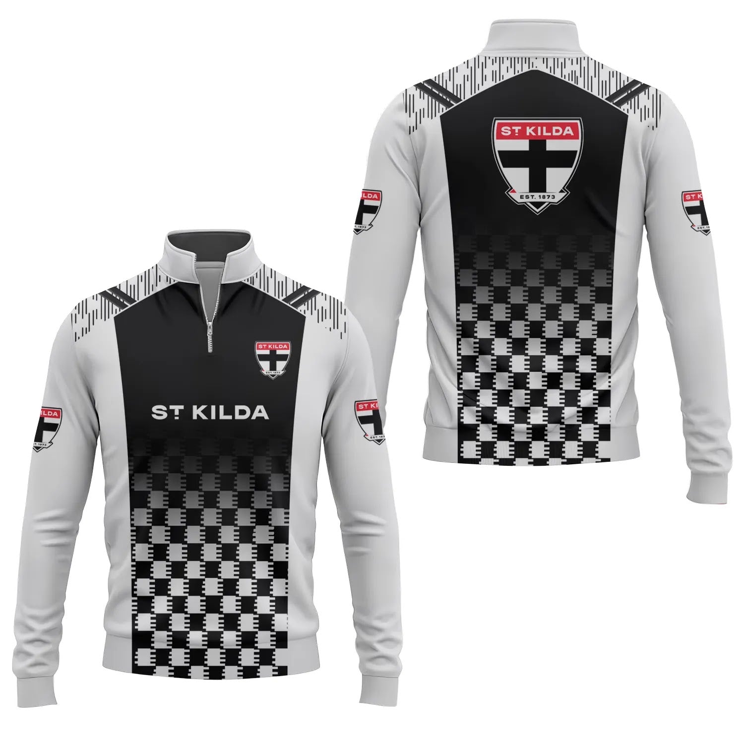 St Kilda Saints Quarter-zip Pullover SC063