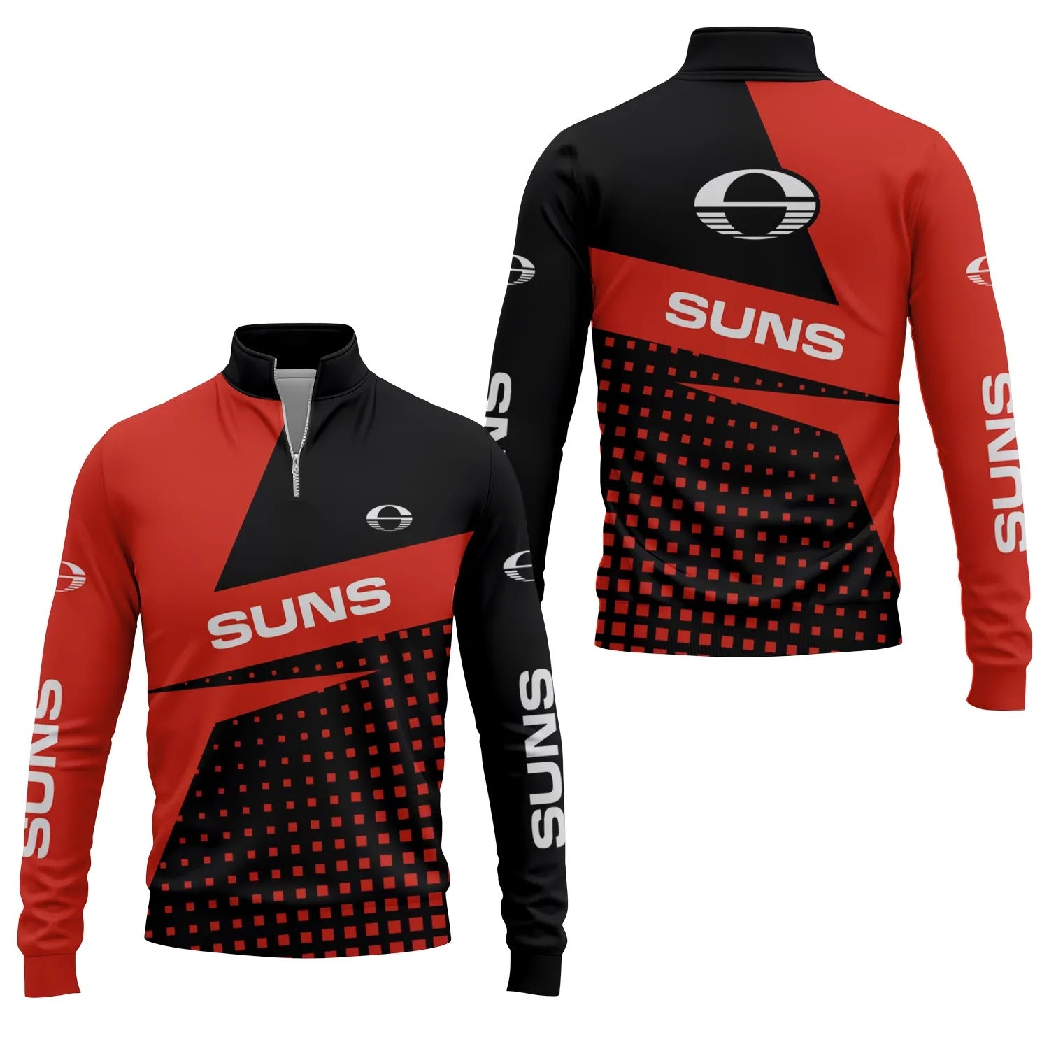 Gold Coast Suns Quarter-zip Pullover SC083
