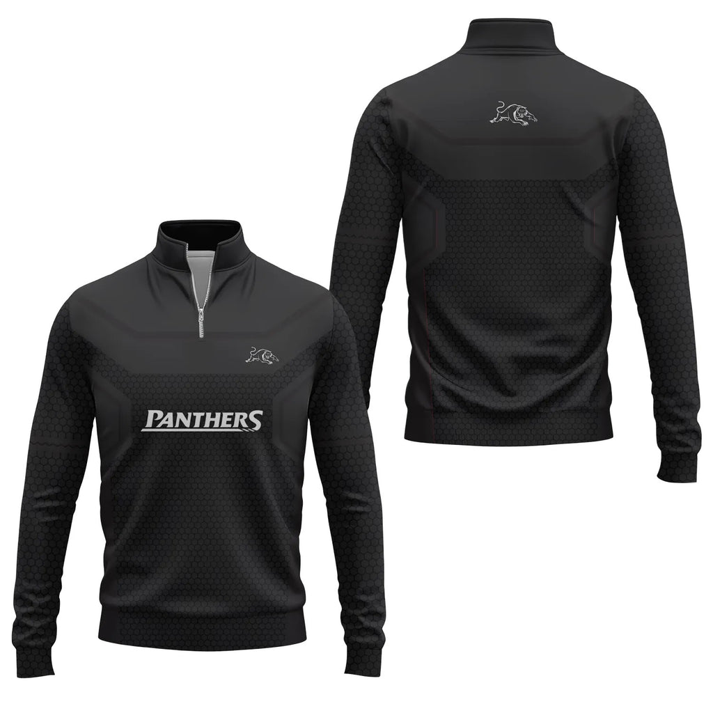 Penrith Panthers Quarter-zip Pullover SC052
