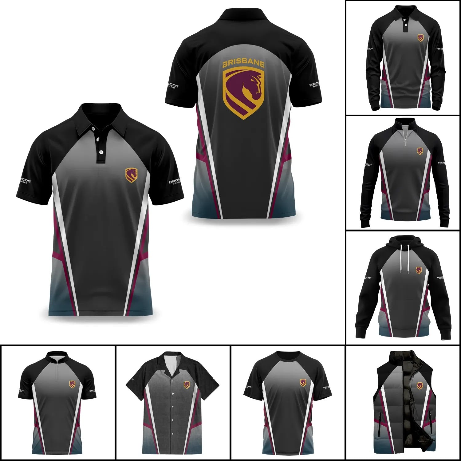 Brisbane Broncos Apparels SC037